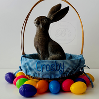 Easter Basket Liner - Turquoise