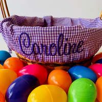 Easter Basket Liner - Purple